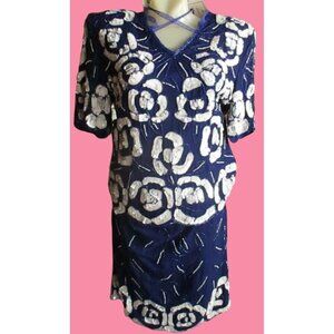 Size 8 beaded dress Women’s NWT TAGS Stenay -Royal blue- 2 Piece Blouse Skirt